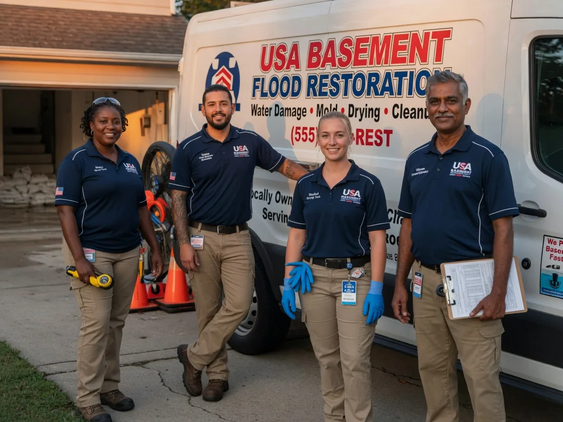 Basement Flood Cleanup company in Warba, MN