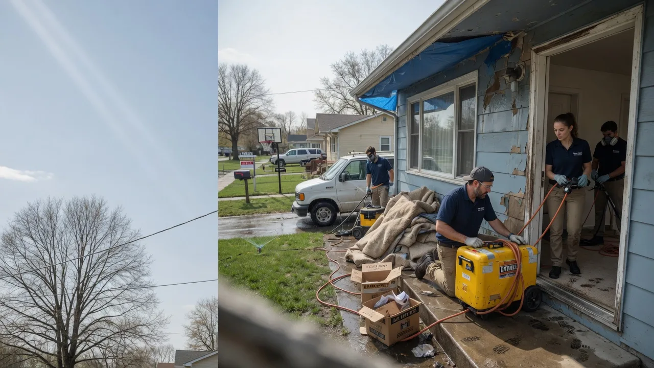Basement Flood Cleanup in Warba, MN near me